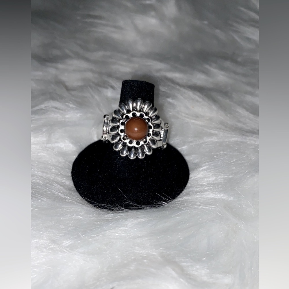 Gorgeous Brown Elastic Ring! Ready to ship! - Picture 1 of 2